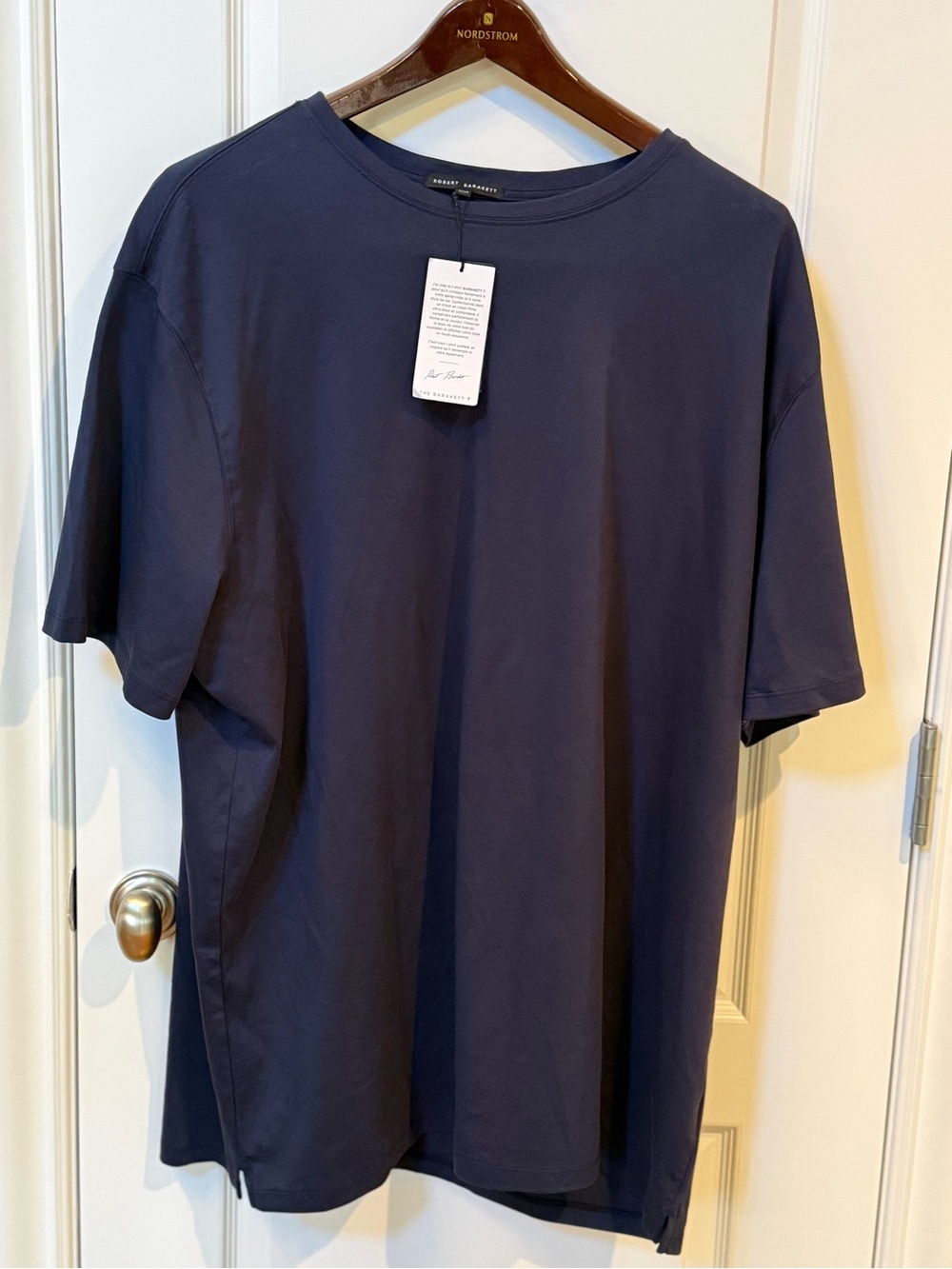 Men's Navy Crewneck Tee